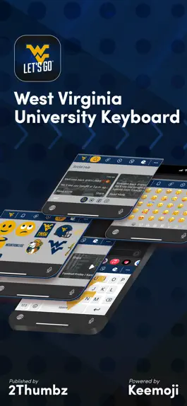 Game screenshot WVU Official Keyboard mod apk