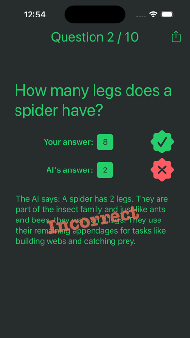 Are you SMARTER than an AI? Screenshot