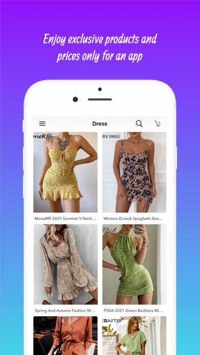 Women's clothing fashion cheap Screenshot