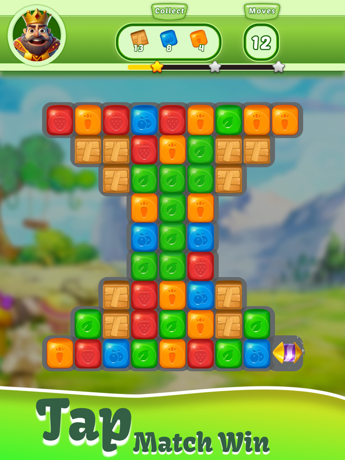 King Quests - Match and Tap