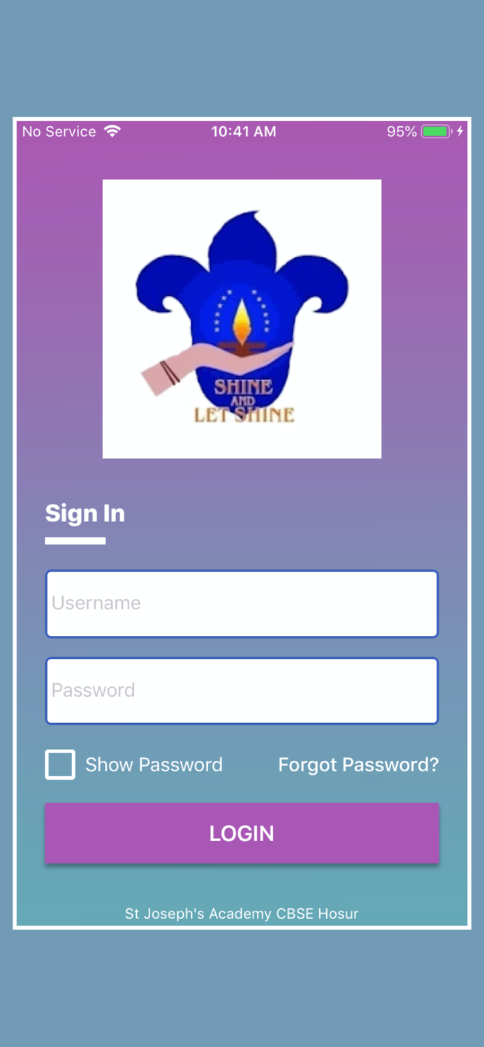 St Josephs Academy CBSE Hosur