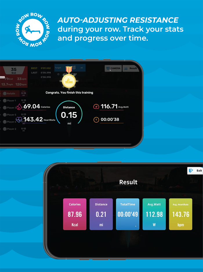 Echelon Worlds - Rowing