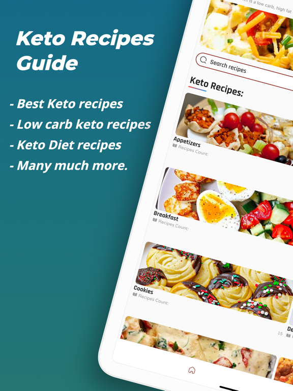 Keto Recipes | Low Carb Dietのおすすめ画像1
