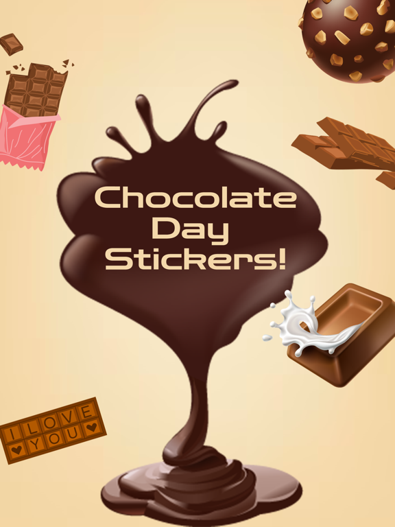 Screenshot #4 pour Chocolate Day Stickers