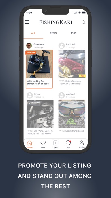 FishingKaki Classifieds Screenshot