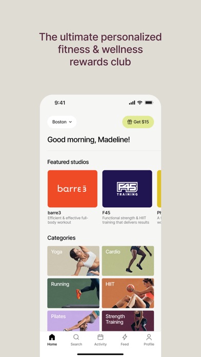 sano: book fitness & wellness Screenshot