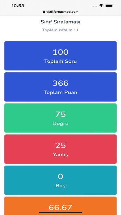 Gizli Yayınları Optik Okuma Screenshot