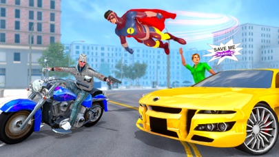 Superhero Flying City Rescue Screenshot