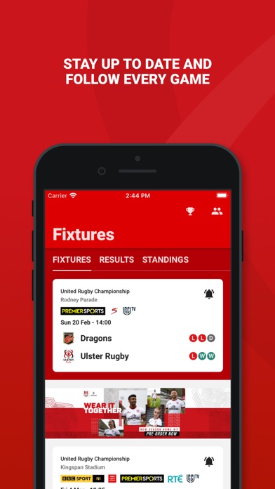 Ulster Rugby Screenshot