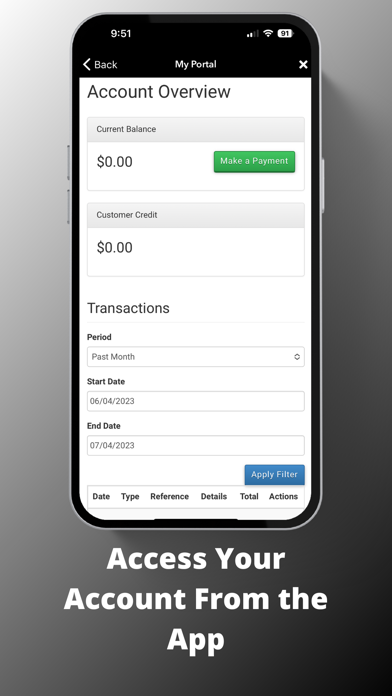 App screenshot