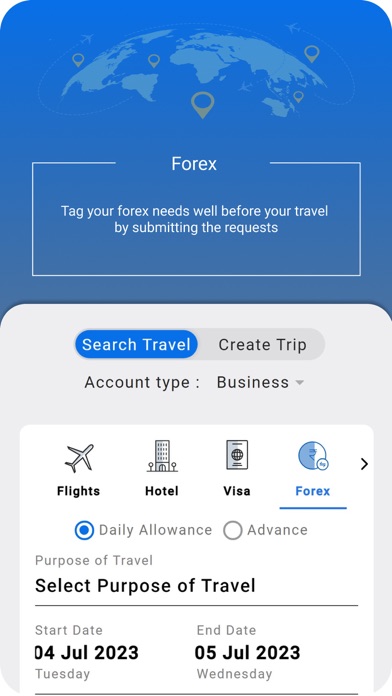Thomas Cook EVA Screenshot