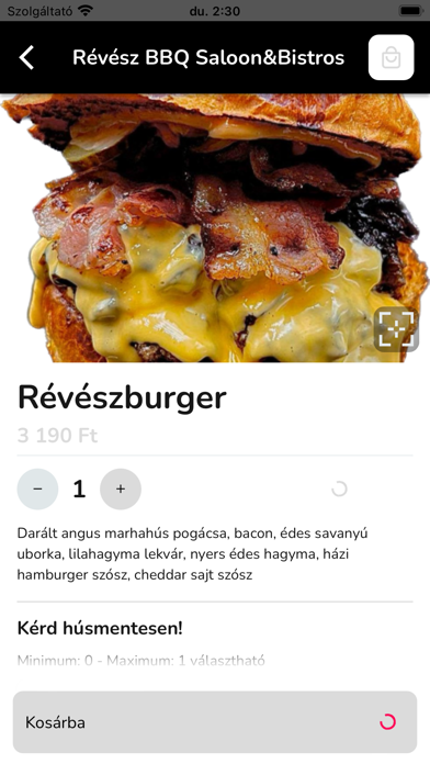 Révész BBQ Screenshot