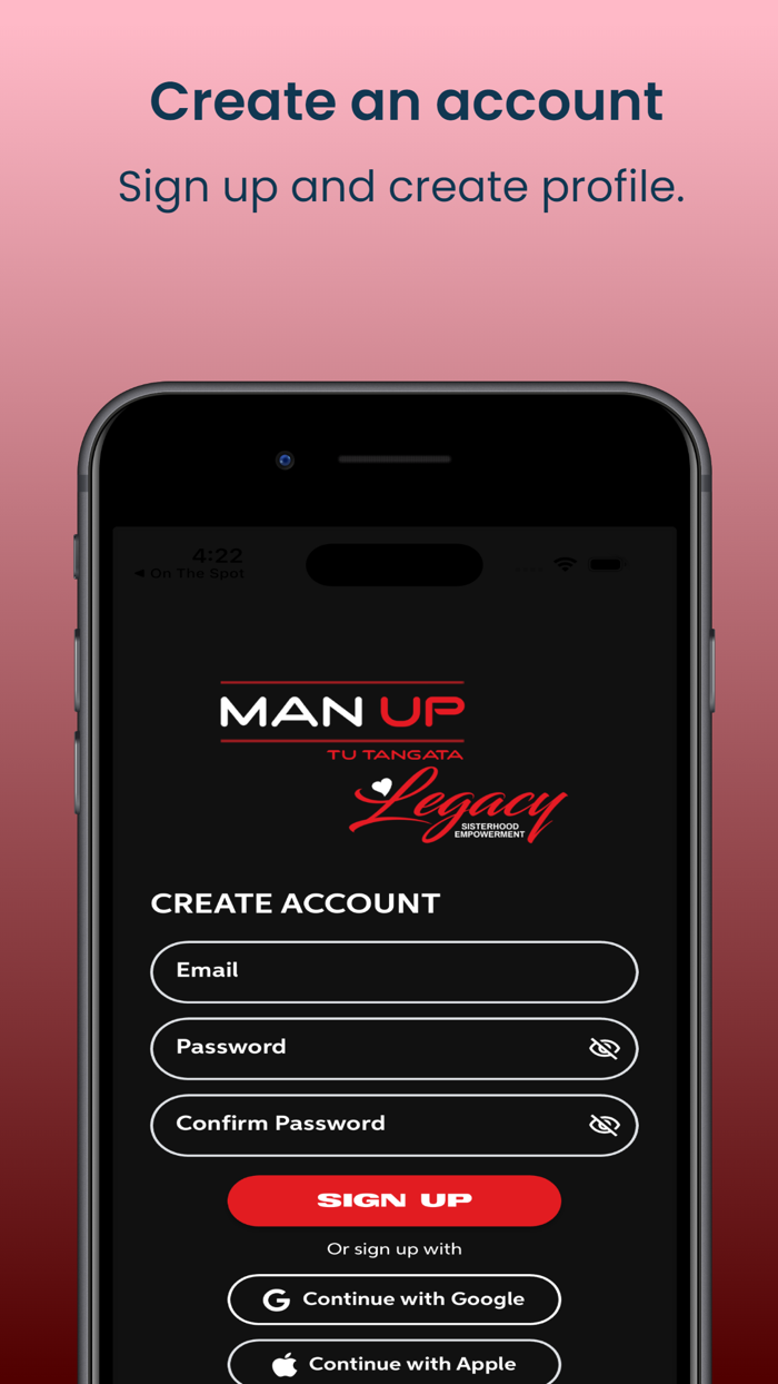 ManUp and Legacy Attendance App