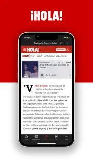 ¡hola! espaÑa revista impresa iphone screenshot 4