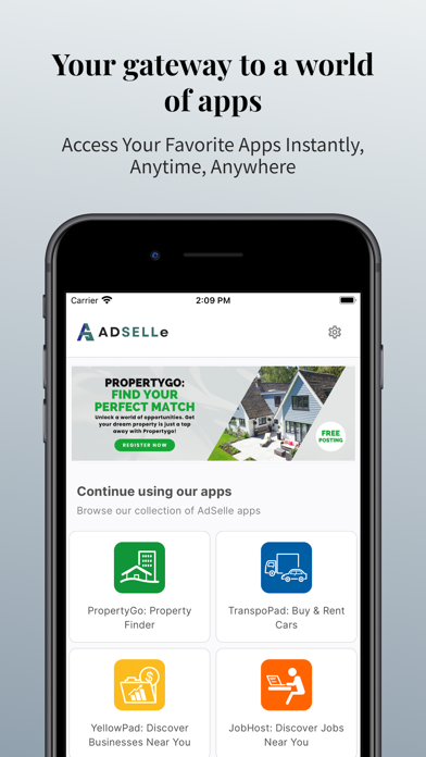 Adselle Screenshot