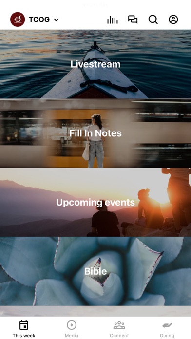 Tupelo Church of God Screenshot