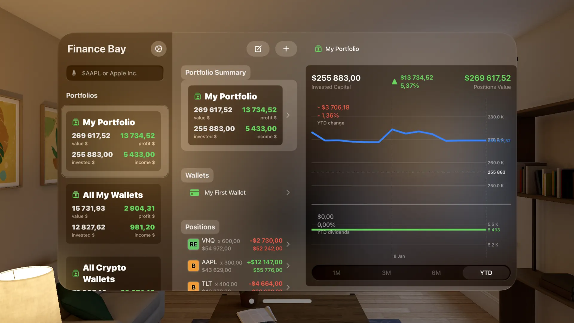 Portfolio Tracker: Finance Bay screenshot 2
