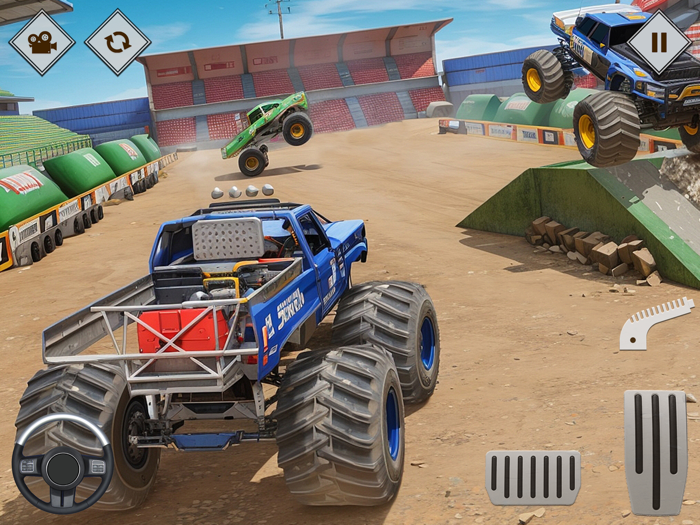 Derby Demolition Truck Crash