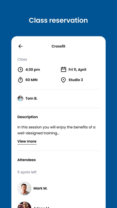 Crush Fitness Screenshot