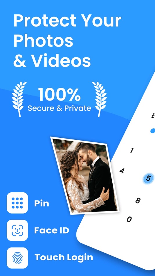 #1. App Lock - Gallery Vault (iOS) By: Rakesh Bhadani