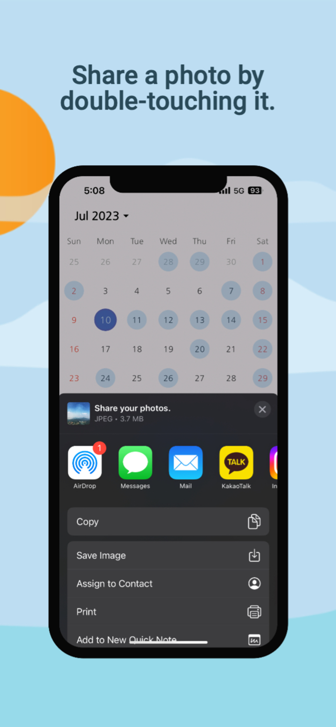 PhotoCalendar - with Calendar