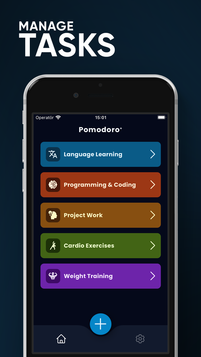 Pomodoro⁺  Time Management