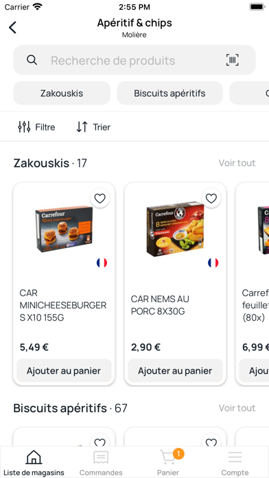 Carrefour Fast Delivery Screenshot