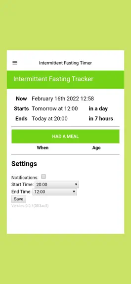 Game screenshot Intermittent Fasting Timer App hack
