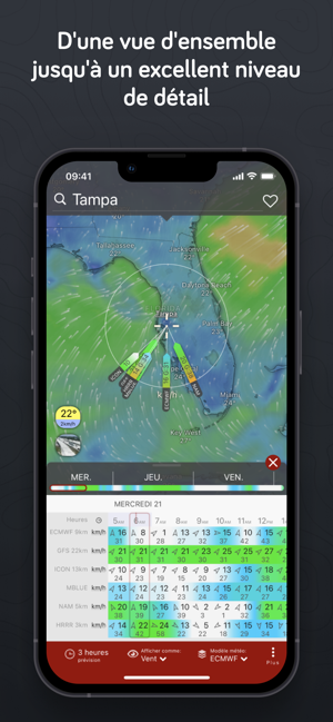 ‎Windy.com - Météo et radar Capture d'écran