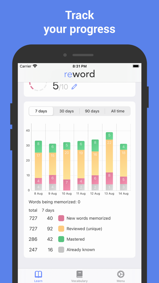 #5. Learn Spanish with flashcards! (iOS) 由: Nikita Olifer