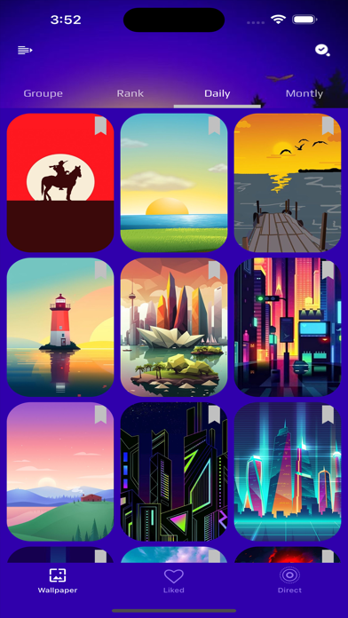 Aesthetic colors wallpapers Screenshot