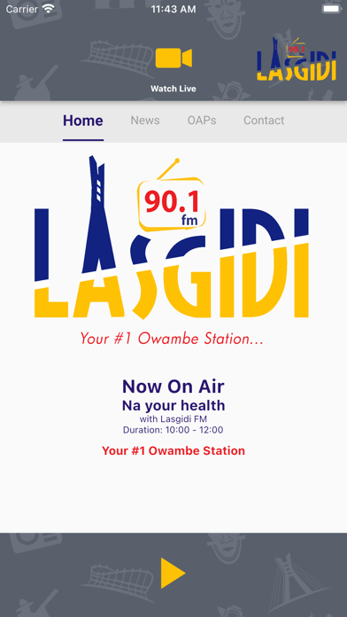 Lasgidi 90.1FM Screenshot