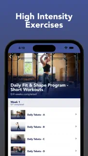 tabata king - short workouts iphone screenshot 4