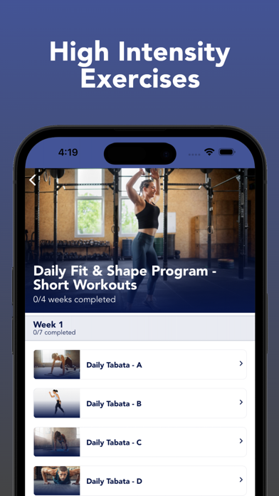Tabata King - Short Workouts Screenshot
