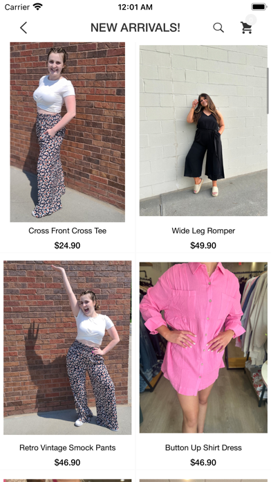 White Ivory Apparel Screenshot