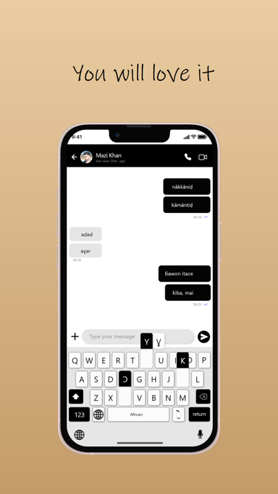 Keyboard Africa Screenshot