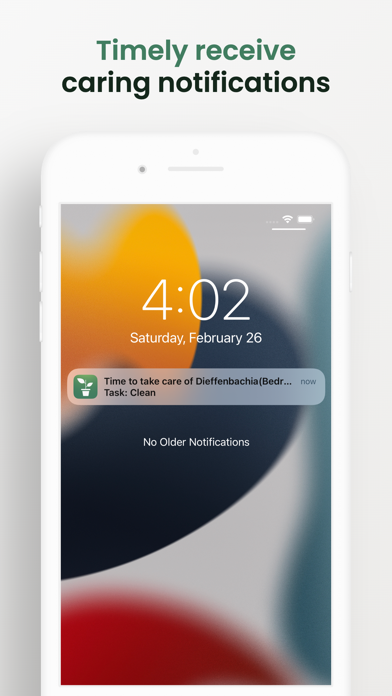 Growing: Plant care reminder Screenshot