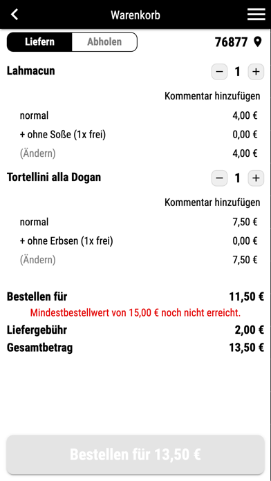 Dogan Döner Offenbach Screenshot
