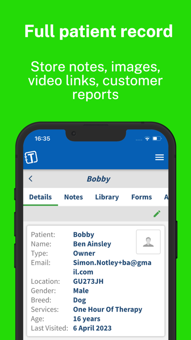 The Animal Therapist App Screenshot