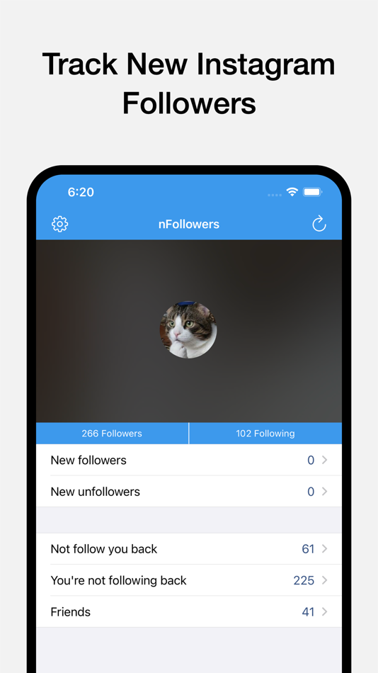 nFollowers: Unfollowers Report - 4.1.22 - (iOS)