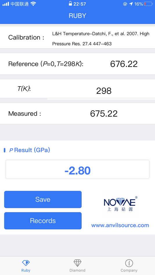 #3. 压力计算器 (iOS) 由: 上海砧源材料科技有限责任公司