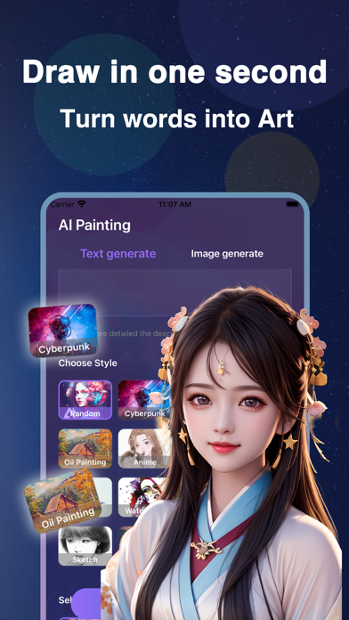 PhotoX - AI photo Generator Screenshot