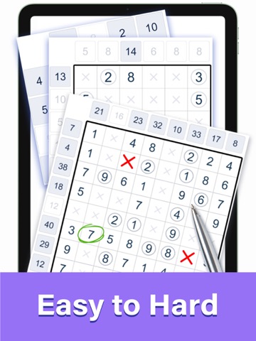 Number Sum - Math Puzzle Gameのおすすめ画像4