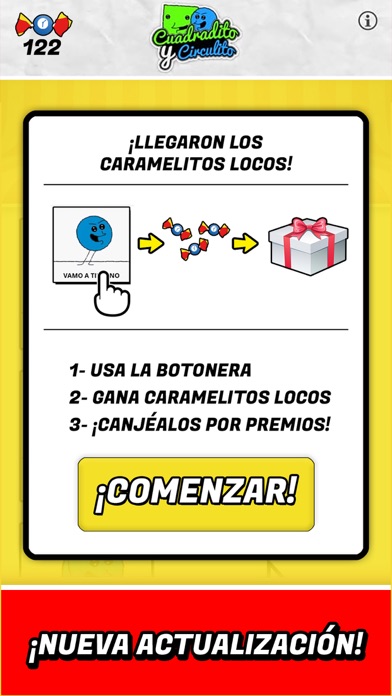 Botonera Cuadradito Circulito Screenshot