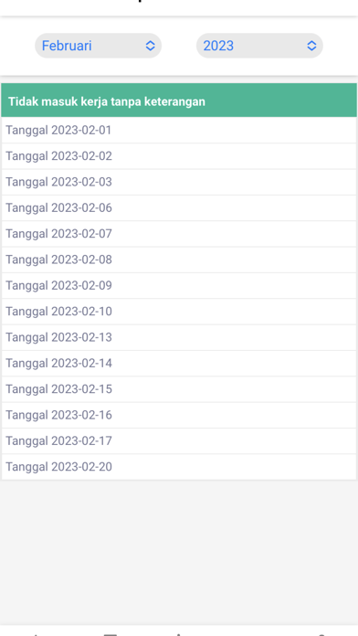 KLIK ABSEN ONLINE Screenshot