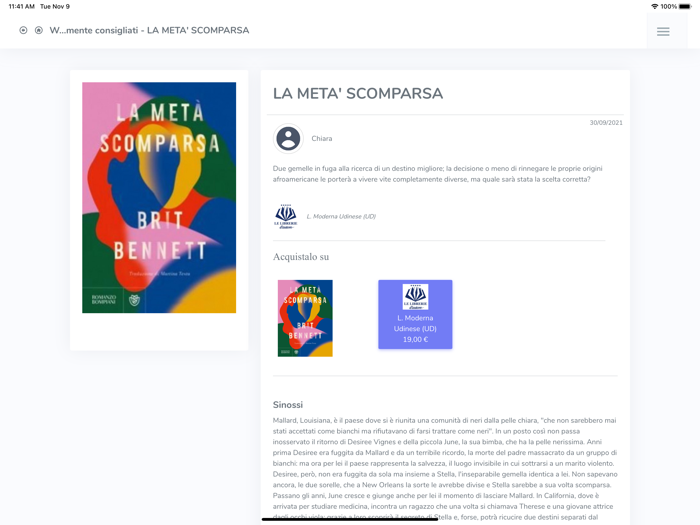 Vivamente consigliati