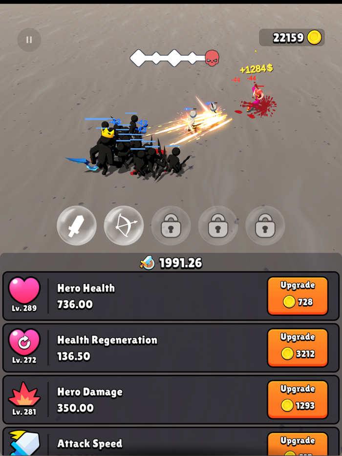 Legend Stickman Warrior 3D