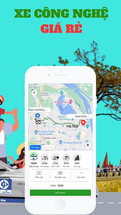 Taxi Đồng Xoài : Xe công nghệ