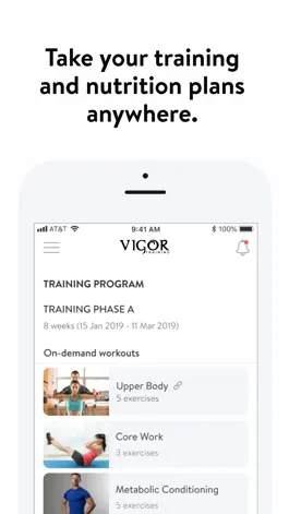Game screenshot VIGOR Training apk