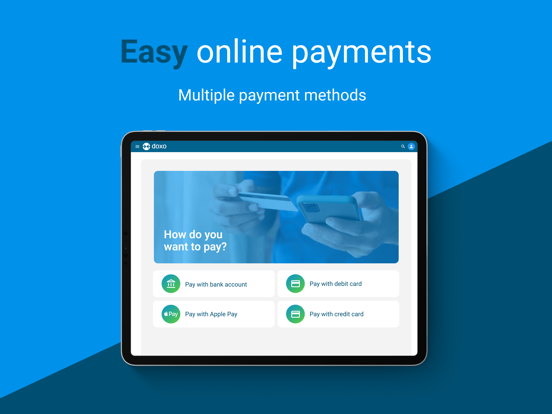doxo Bill Pay and Reminders iPad screenshot 4 - Finance app